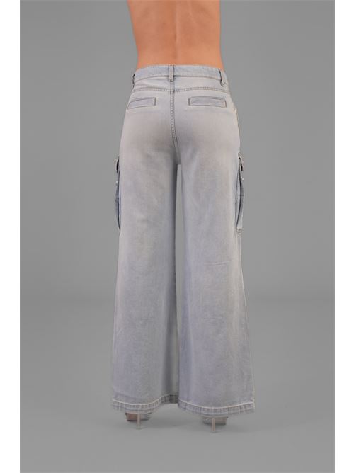 Jeans cargo Patzy relish | PATZY_20BLUE DENIM